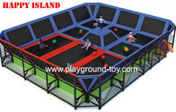Terbaik Profesional Big PVC trampolin Untuk Anak Untuk Indoor Dan Outdoor for sale